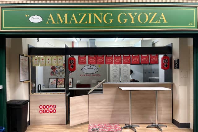 Amazing Gyoza has opened in Leeds Kirkgate Market.