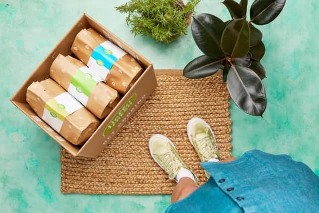 Hello Fresh sends a pack of ingredients to you as often as you like