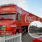 The Coca-Cola Christmas Truck will stop off at The British Oak in Tingley on Tuesday
