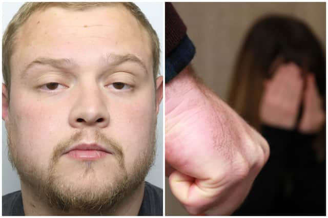 Rose (pictured) who attacked his partner frequently has been deemed a danger to women. (pics by WYP / National World)