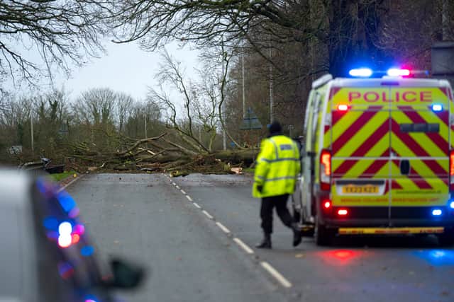 Paul Fiddler died after a tree fell onto his Citroen van on the A59 at Longton