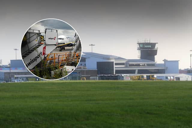 Ramp agents at Leeds Bradford Airport were prepared to take 16 days of strike action.
