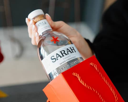 A personalised small-batch craft gin for £20 - it's such a bargain