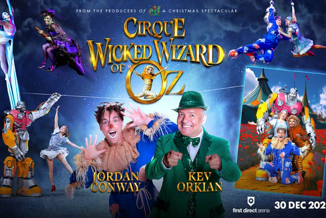 Cirque Wicked Wizard of Oz is coming to Leeds in December 2025.