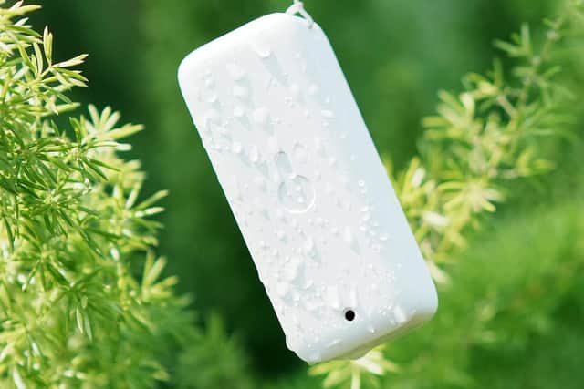 Link the meters up to a sensor and you can monitor outside temperature