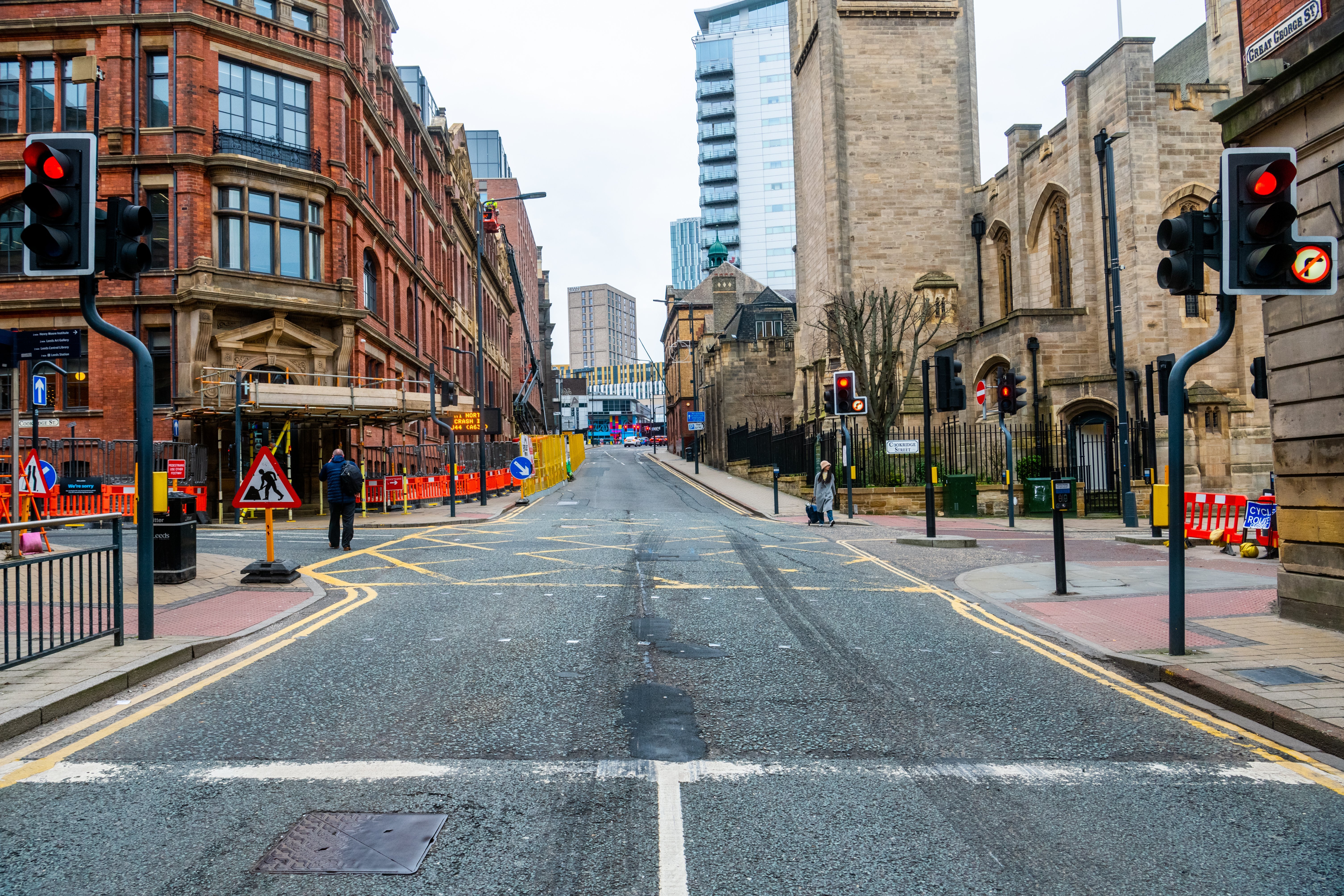 City centre street closed after serious incident with motorists urged ...