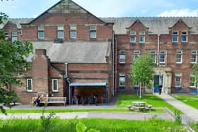 Plans have been unveiled for a new 'community garden' at St James' Hospital in Leeds. Picture from design report submitted to Leeds City Council.