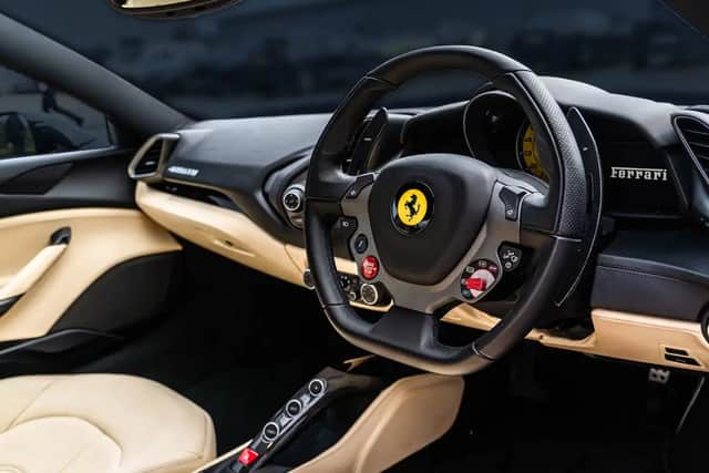 The 488 saw the arrival of some new tech for the new turbocharged era