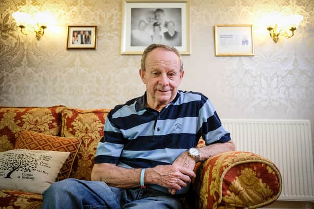 Ray Wragg, from Sheffield, has given away most of his lottery fortune. Photo: Tom Maddick SWNS.com