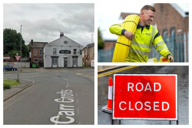 Traffic management measures will be put in place along on Carr Crofts and Tong Road in Armley.