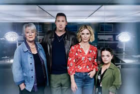 The cast of Silent Witness series 28 - Maggie Steed, David Caves, Emilia Fox and Francesca Mills