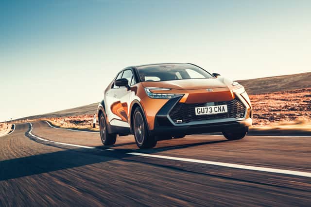 The CH-R's styling is divisive, but it looks good in the right colour