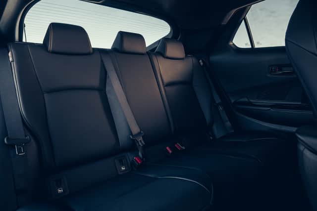The rear cabin is hampered by big pillars offering little in the way of natural light