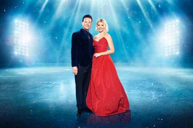 Stephen Mulhern and Holly Willoughby are back to present Dancing on Ice.