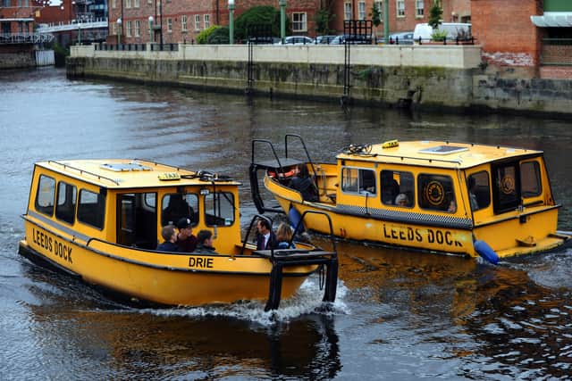 The Leeds Dock Water Taxi service will resume on Bank Holiday Monday.