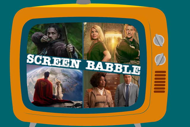 Holly Willoughby, Superman and more are previewed in Screen Babble's first episode of 2025.