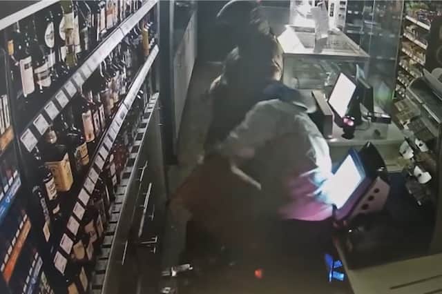 Thieves steal cigarettes and tobacco from petrol station.