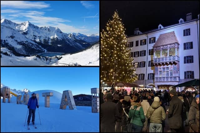 I visited the alpine city of Innsbruck, taking in all the history, culture, and skiing that the city had to offer.