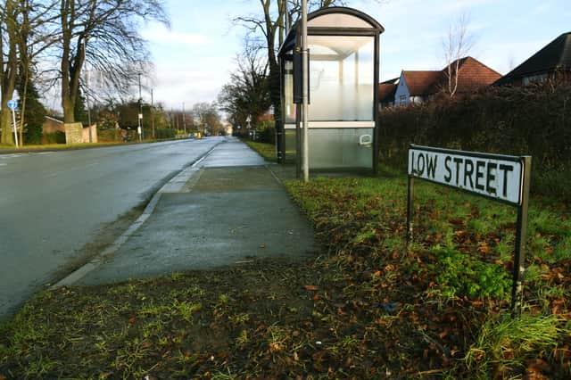 Emergency services responded to the incident on Low Street, Sherburn-in-Elmet.