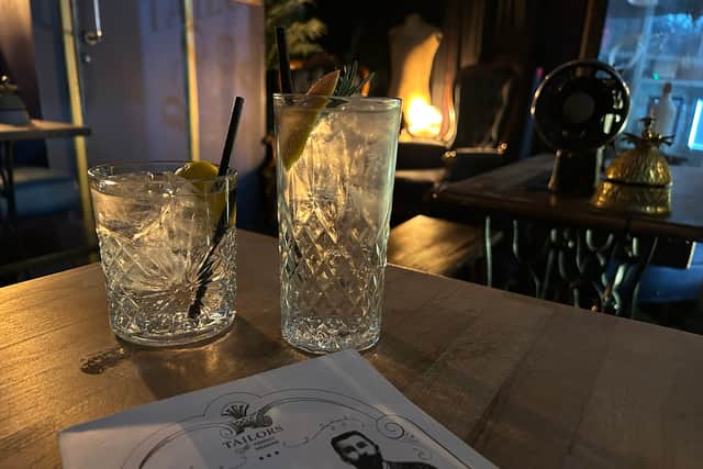 The wild Scottish raspberry and Tailors London dry gin