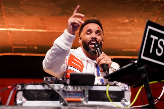 Craig David will perform at the first direct arena on February 2
