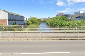 The device was discovered in the River Aire off of South Accommodation street