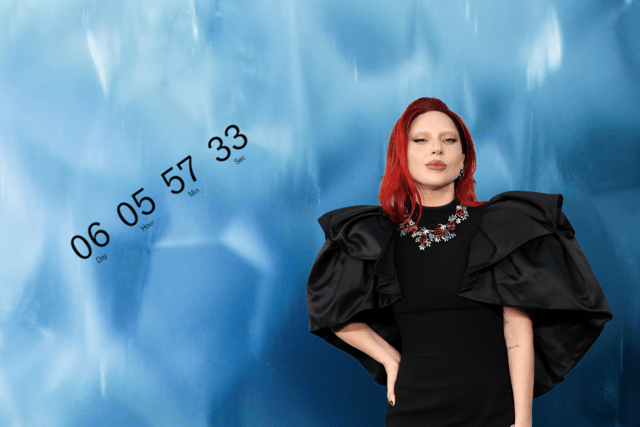 Fans have been left guessing what the reason for a countdown timer on Lady Gaga's official website could mean.