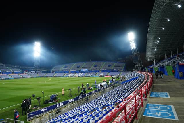 Getafe's Estadio Coliseum, which Buendia used to call home.