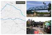 Starting February 8 work will get underway to install the new Wellington Road footbridge over the Armley Gyratory.