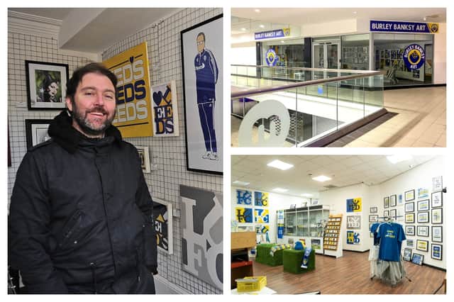 Leeds-based artist Andy McVeigh, famously known as Burley Banksy, is set to have a longer-term presence at the Merrion Centre.