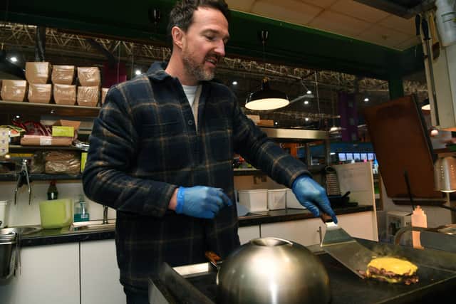 James made the shift to going fully plant-based at Fat Annie's during the pandemic.