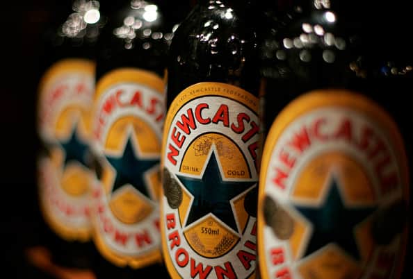 Heineken UK is recalling 550ml bottles of Newcastle Brown Ale after reports of glass fragments being found.