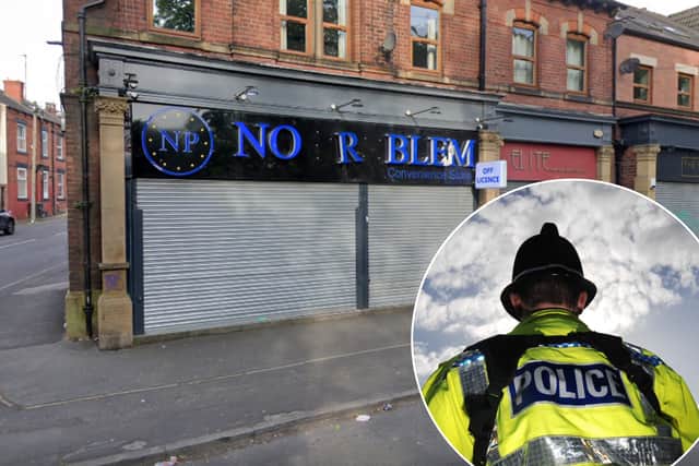 Masked men rob Leeds store with suspected handgun as police appeal for ...