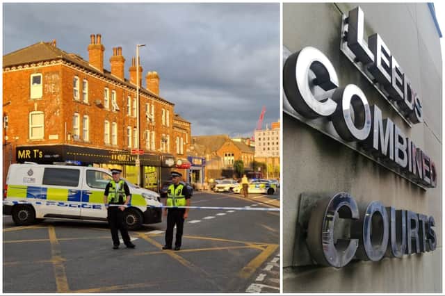 Patson Mafaune has been found guilty of attempted murder after a shooting outside Mr T's restaurant on Burley Road in July last year.