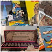 Story Time features a huge collection of children's books, toys and games.