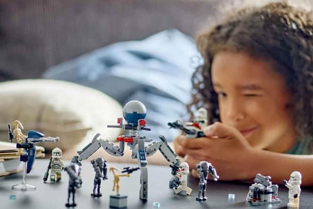 The Clone Trooper set features a huge collection of models