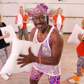 Mr Motivator gives advice to busy parents on how to keep their body moving