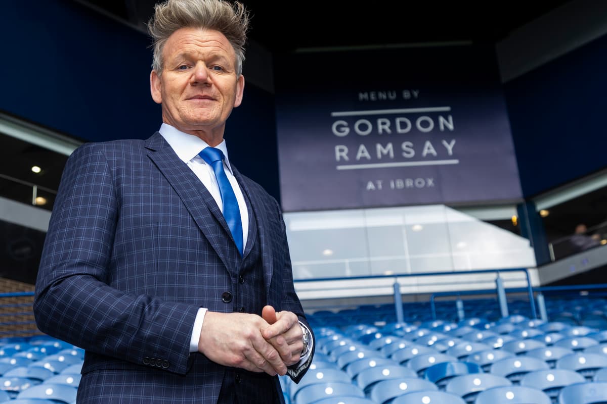 Gordon Ramsay Post I had dinner at Gordon Ramsay's restaurant in Rangers' Ibrox stadium on ...