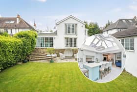 This opulent Bramhope home is on the market.