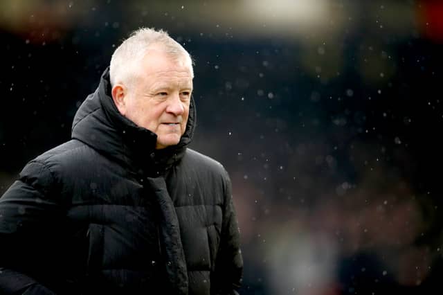 BOOST: For Leeds United's key promotion rivals Sheffield United and boss Chris Wilder, above.