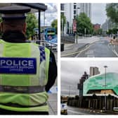 Police were called to a "potentially suspicious item" on Merrion Way in Leeds.