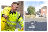 There will be temporary traffic lights in place on Gildersome Lane at the junction of New Lane.