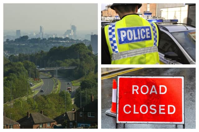 Stanningley Bypass has been shut after a collision involving a child pedestrian and a car.