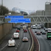 Drivers have been told to expect delays after a serious crash on the M621.