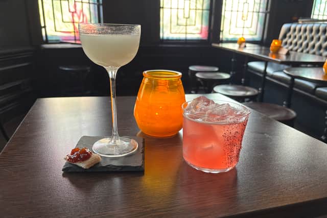 While the Wensleydale Martini was left unfinished, we enjoyed the Sun of York.