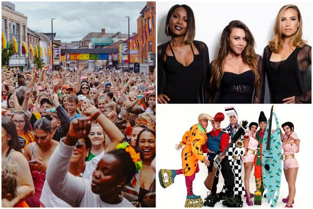 The first wave of acts for this year's Leeds Pride has been unveiled.