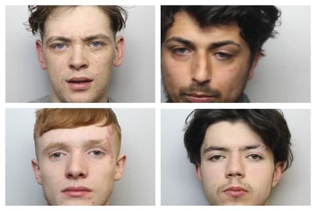 Ellis Ashley, Luke Linden, Reece Southern and Simon Hamilton were sentenced to over 20 years jail time between them.