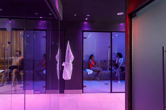 Brotherton House also features a spa area