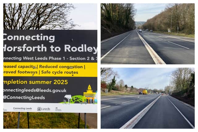 Rodley Roundabout 6.6-mile diversions lifted as new lane opens after resurfacing on Leeds ...