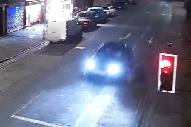 "Reckless" drink driver caught on CCTV.